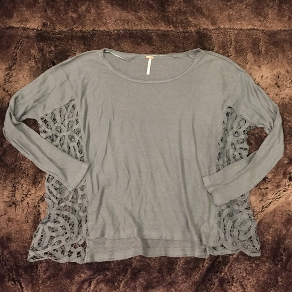 Free People Sweaters - Free people laced sides sweater