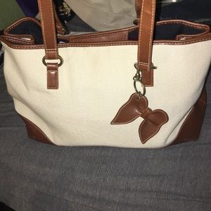 Cheaper on Mercari app + free shipping brown/cream