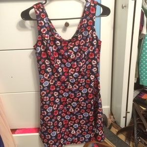 Black Forever 21 Floral Dress Size Small