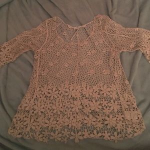 Free people top! Cute for a layering piece