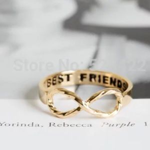 18 k gold Infinity ring