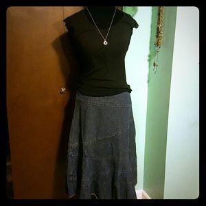 DKNY Jeans Skirt (14)