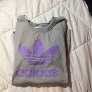 Adidas logo tee