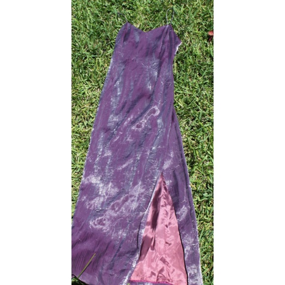 A.B.S Allen Schwartz Evening Metallic Dress Size 4