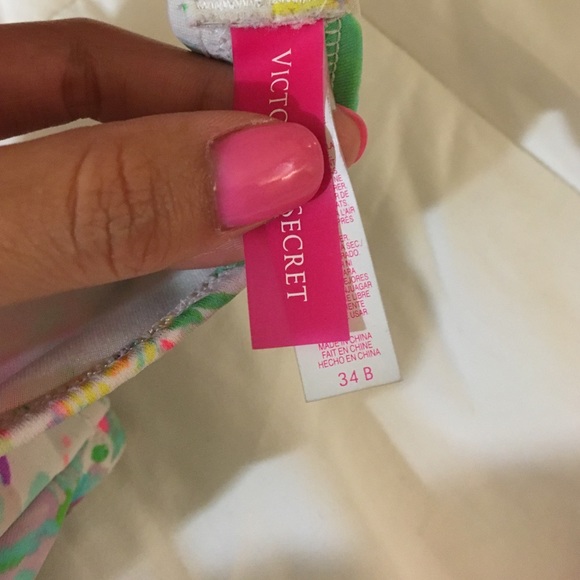 Victoria's Secret floral print swim bandeau - Picture 4 of 4