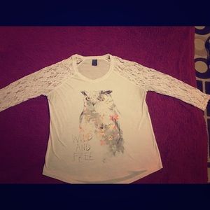 Empyre Owl Baseball Tee