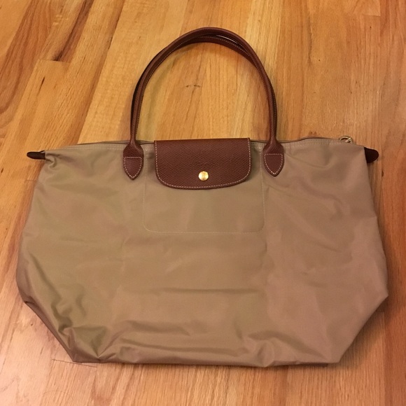 Tan Longchamp Purse