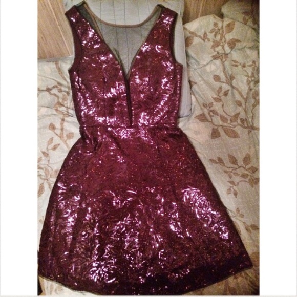 BCBG Neiman Marcus sequin dress - Picture 1 of 2