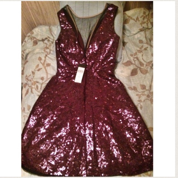BCBG Neiman Marcus sequin dress - Picture 2 of 2