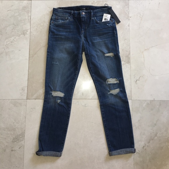 Joe's Jeans Skinny Ankle Destructed Keagan - Picture 3 of 6