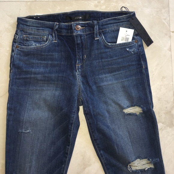 Joe's Jeans Skinny Ankle Destructed Keagan - Picture 4 of 6