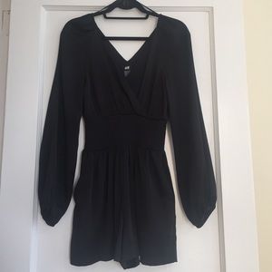 H&M long sleeve romper