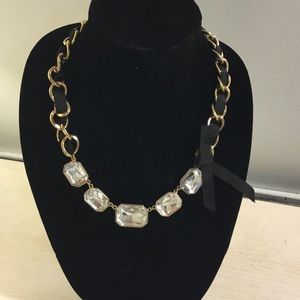 Beautiful gemstone statement necklace.