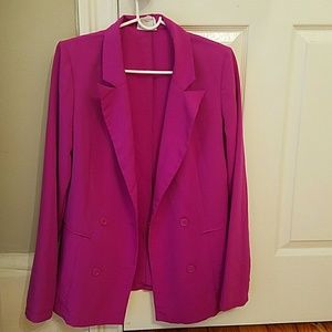 Urban outfitters pink blazer