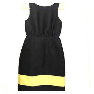 Jcrew collection navy dress