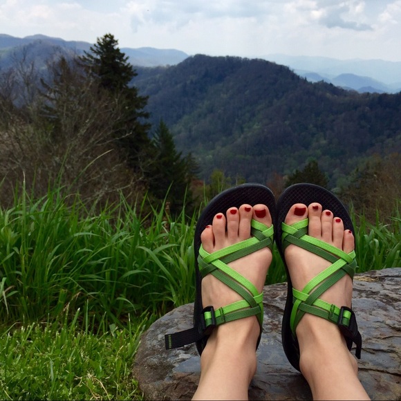 Chacos Green Yampa Sandals