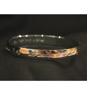 Kate Spade New York Silver Tone Bangle Bracelet