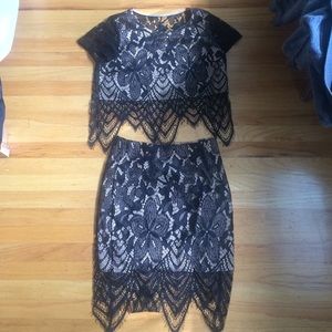 Tobi Lace Skirt Set
