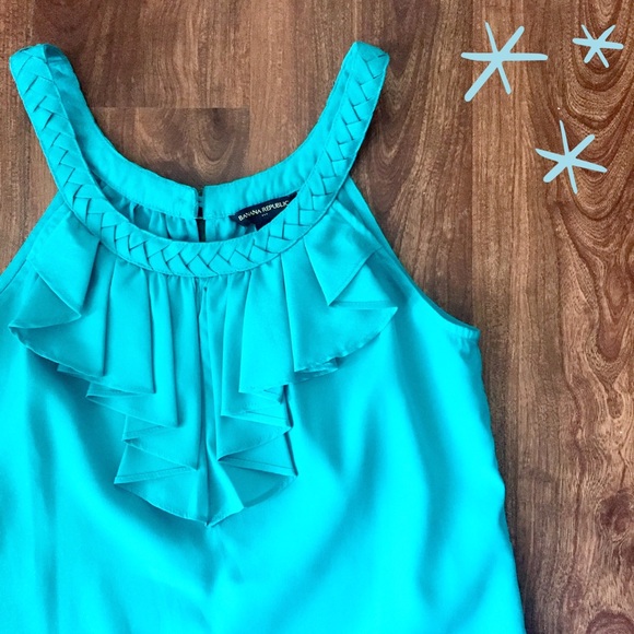 Banana Republic Tops - Banana Republic Teal Top