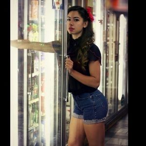 Vintage high waisted shorts