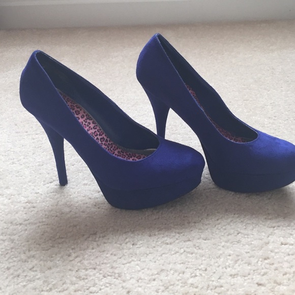 Electric Blue Platforms