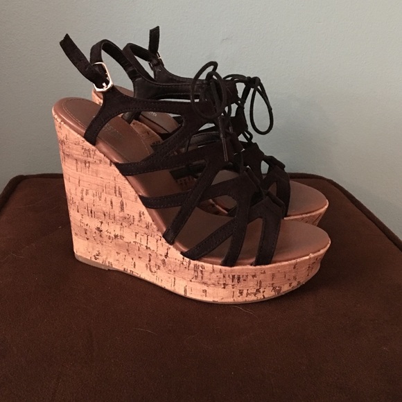 Mossimo Supply Co. Shoes - Mossimo strappy wedges
