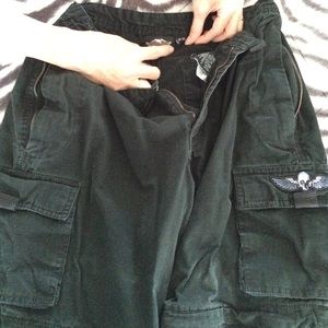 Mens Harley-Davidson riding pants.