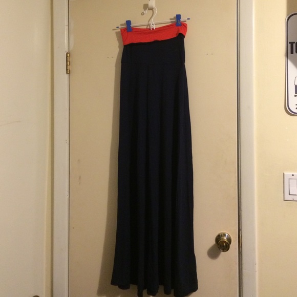 Convertible maxi dress/skirt