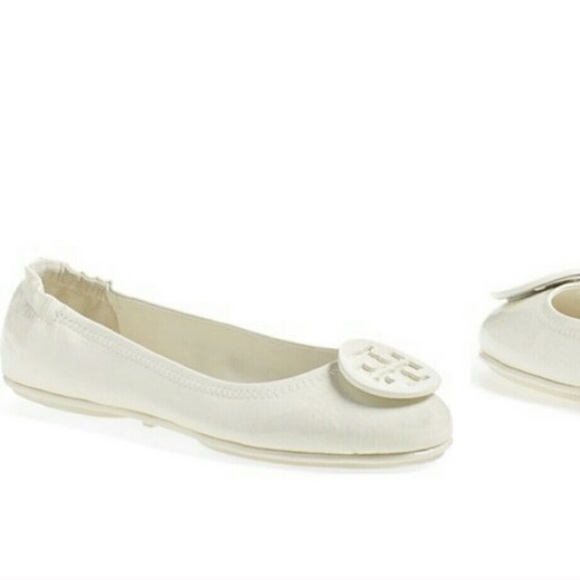 Tory Burch Winter White Flats - Picture 2 of 3
