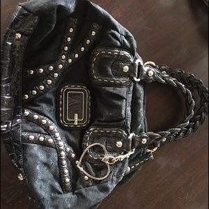Guess handbag with braided handles OBO