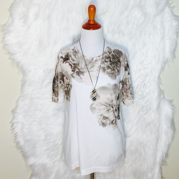 J. Crew Tops - J.Crew Floral Print Cotton Top