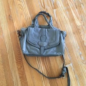 Liebeskind Berlin charcoal gray cross body bag