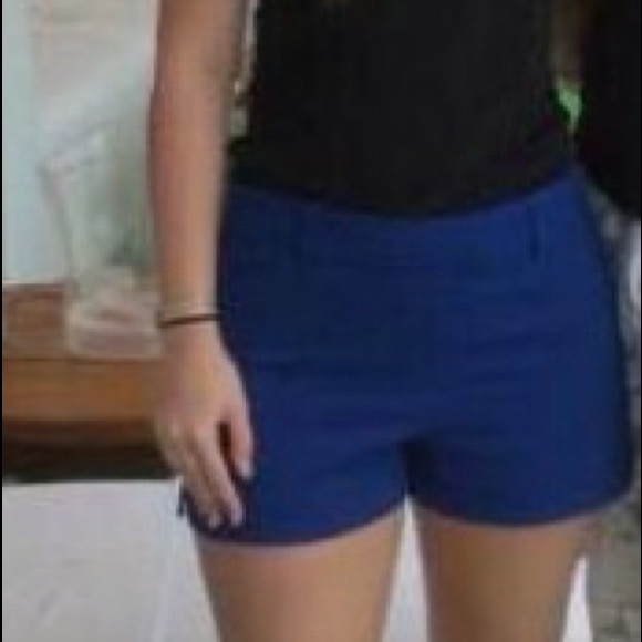 Blue forever 21 shorts