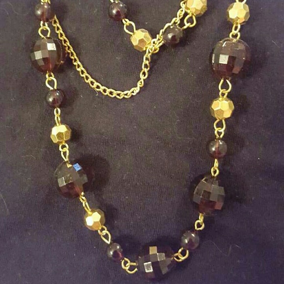 Long multimate layered necklace