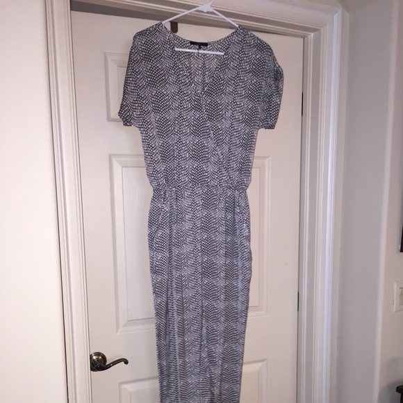Tart jumpsuit black and white small