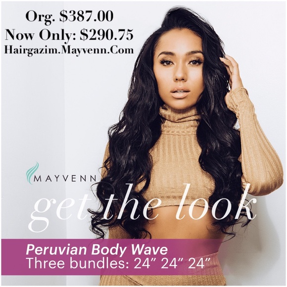 Peruvian Body Wave 24" 24" & 24" - Picture 2 of 4