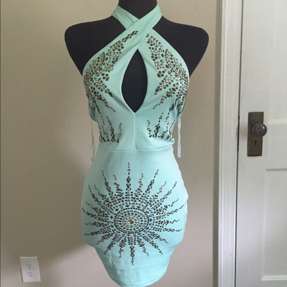 Sexy bedazzled Dress