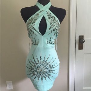 Sexy bedazzled Dress