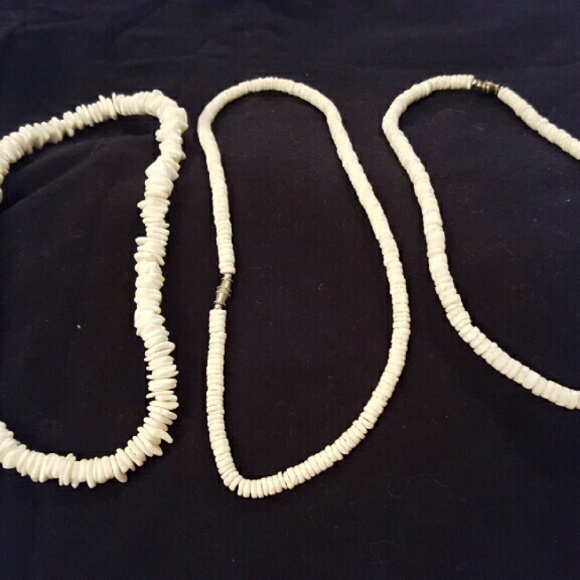Puka shell necklaces