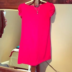 Shirt dress forever 21 red nwot