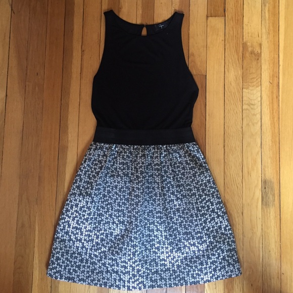 Black and sequenced design Aqua dress