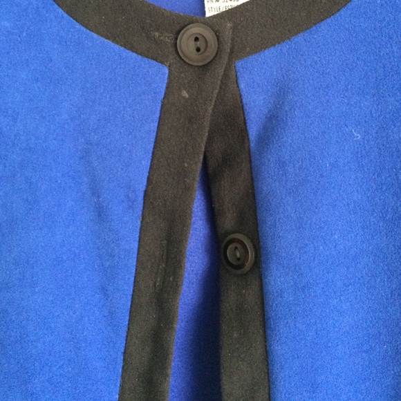 Blue and black Dress Jacket - Picture 3 of 3