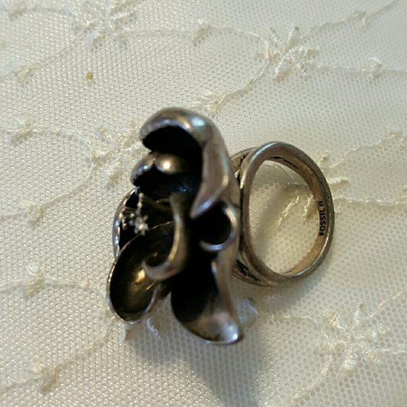 Fossil - silver ring - Picture 3 of 4