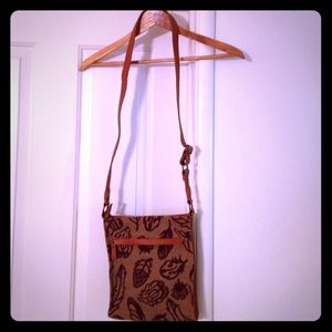 NWOT PENDLETON Crossbody Bag Leather/Wool