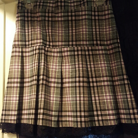 Plaid skirt