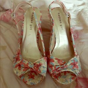 Madden Girl wedges size 6 1/2