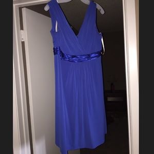 Royal blue bridesmaid dress