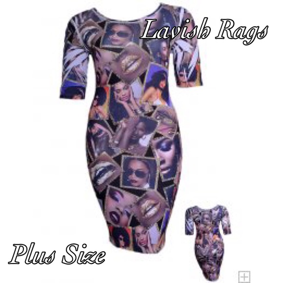 Fashion Faces Plus Dress