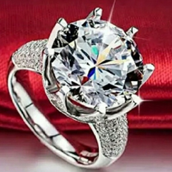 925 STERLING SILVER CZ RING - Picture 5 of 9