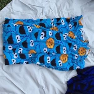 Cookie Monster PJ bottoms